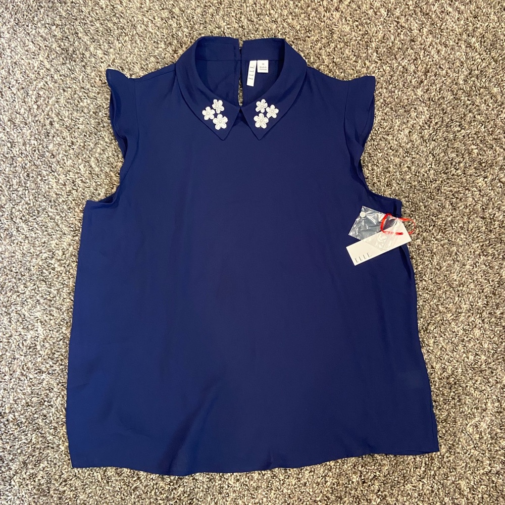 ELLE Sleeveless Business Top
